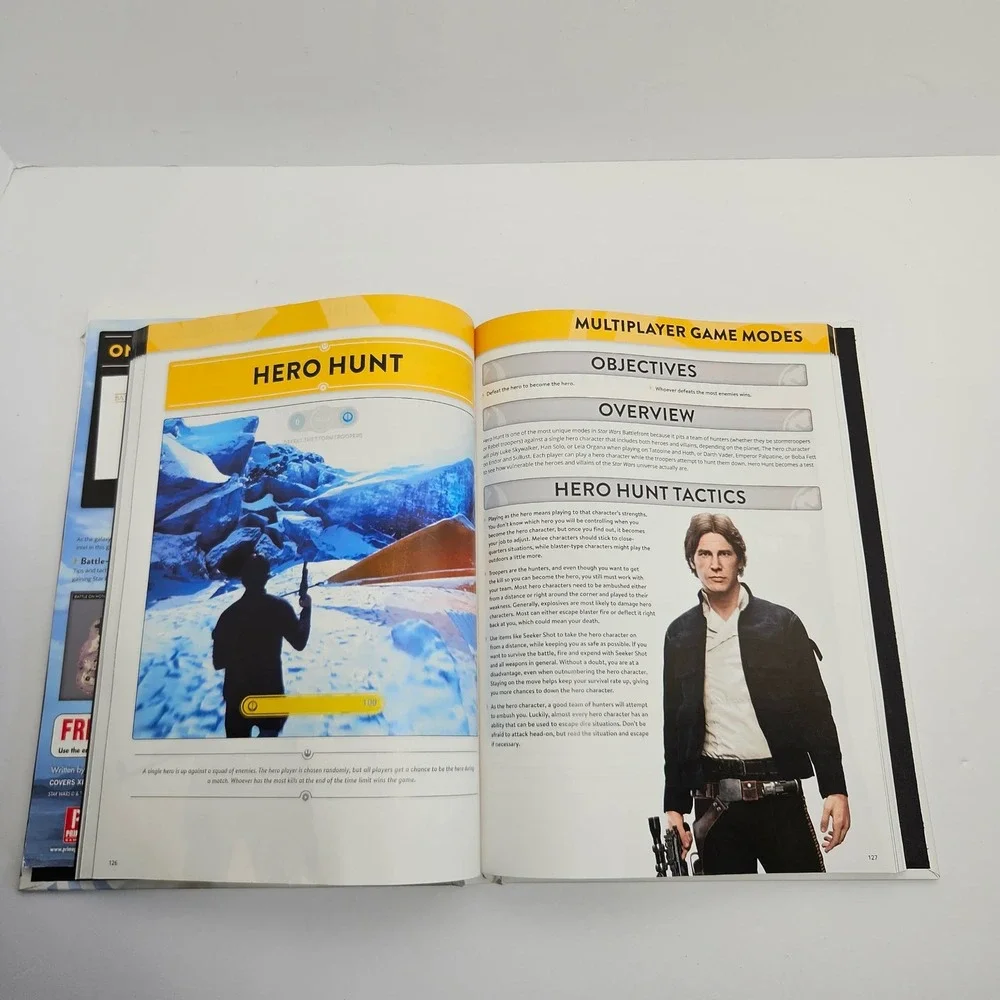 Star Wars Battlefront Prima Collector's Edition Strategy Guide Hardcover Lithos